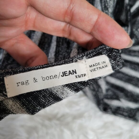 Rag & Bone Thea mock neck striped tank XS - Picture 4 of 9